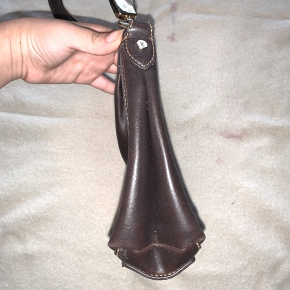 Brown and green Liz Claiborne purse - Picture 5 of 11